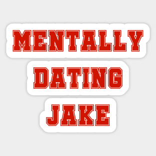 Mentally dating Enhypen Jake | Morcaworks Sticker